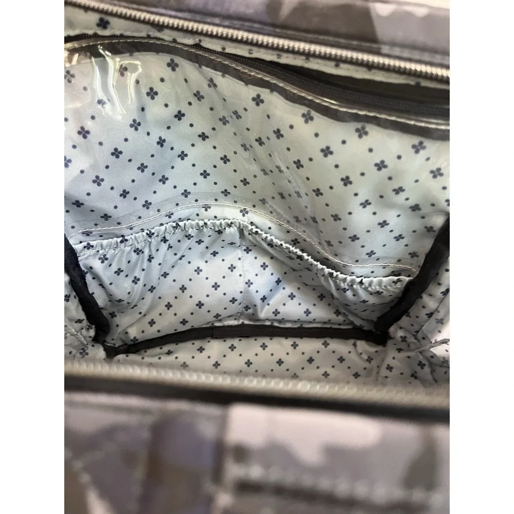 Lug Ranger Convertible Crossbody Bag And Rodeo Wallet Wristlet Camo Navy Blue